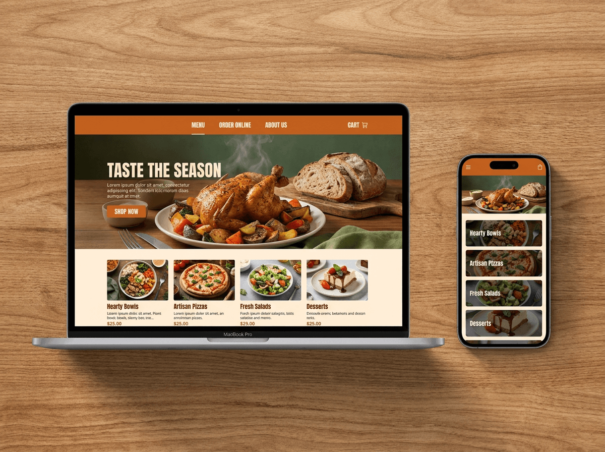 Ember & Oak — Website Design